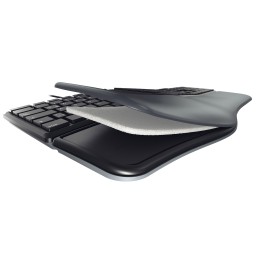 CHERRY KC 4500 ERGO tastiera USB QWERTY Inglese UK Nero