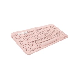 Logitech K380 for Mac Multi-Device Bluetooth Keyboard tastiera QWERTZ Tedesco Rosa