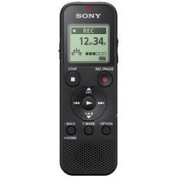 Sony ICD-PX370 dittafono Memoria interna e scheda di memoria Nero