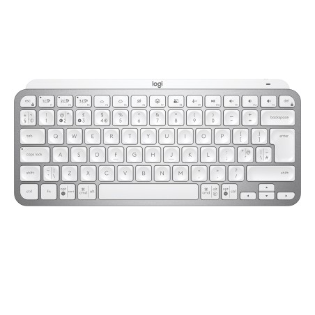 Logitech MX Keys Mini tastiera RF senza fili + Bluetooth QWERTY Inglese Grigio