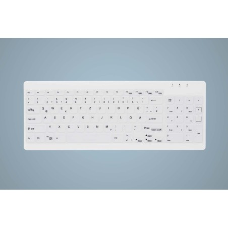 Active Key AK-C7012 tastiera USB Tedesco Bianco