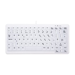 CHERRY AK-C4110 tastiera USB QWERTY Inglese UK Bianco