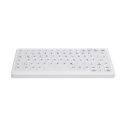 CHERRY AK-C4110 tastiera USB QWERTY Inglese US Bianco