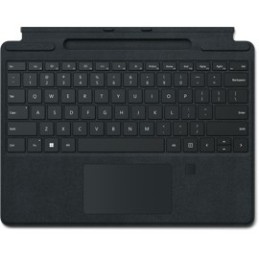 Microsoft Surface Pro Signature Keyboard with Fingerprint Reader Nero Microsoft Cover port QWERTZ Tedesco