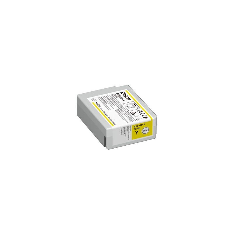 Epson SJIC42P-Y - 50 ml - Gelb - original - Tintenpatrone - fur ColorWorks CW-C4000E (BK)