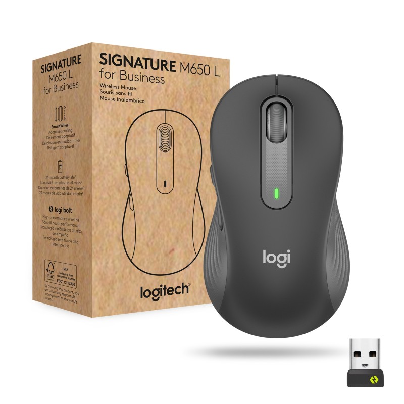 Logitech Signature M650 L for Business - Maus