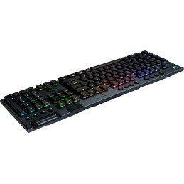 Logitech G G915 LIGHTSPEED Wireless RGB Mechanical Gaming Keyboard - GL Tactile tastiera RF senza fili + Bluetooth Belga