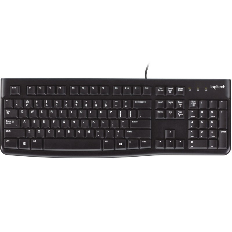 Logitech K120 - Tastatur - USB - GB