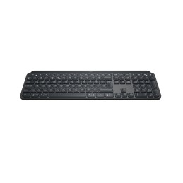 Logitech Mx Keys For Business tastiera Bluetooth Tedesco Grafite