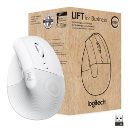 Logitech Lift for Business mouse Ufficio Mano destra RF senza fili + Bluetooth Ottico 4000 DPI