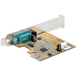 StarTech.com Scheda seriale PCI Express a 1 porta Scheda di interfaccia seriale da PCIe a RS232 (DB9), Scheda PCIe per PC con