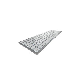 CHERRY KW 9100 SLIM FOR MAC tastiera USB + Bluetooth QWERTY Inglese Argento