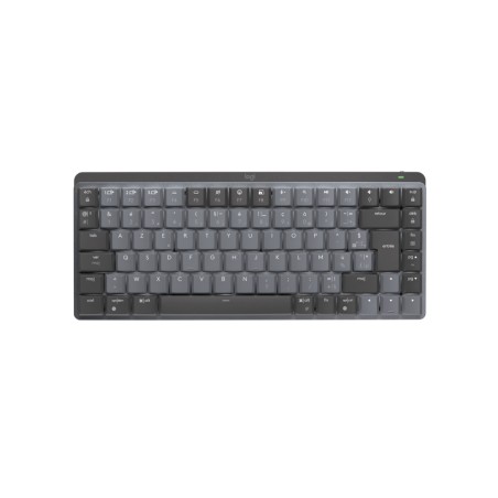 Logitech MX Mini Mechanical tastiera RF senza fili + Bluetooth AZERTY Francese Grafite, Grigio