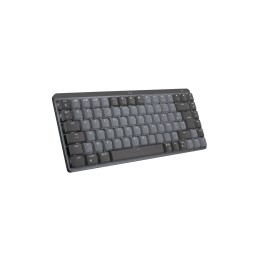 Logitech MX Mini Mechanical tastiera RF senza fili + Bluetooth AZERTY Francese Grafite, Grigio