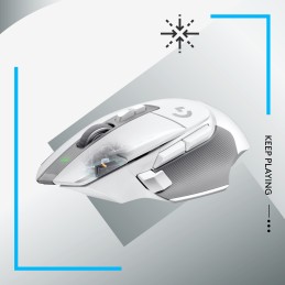 Logitech G G502 X Lightspeed mouse Giocare Mano destra RF Wireless Ottico 25600 DPI