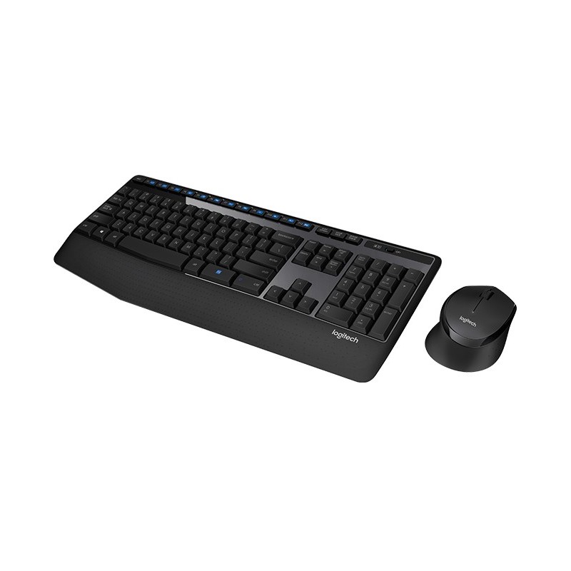 Logitech Wireless Combo MK345 tastiera Mouse incluso USB Francese Nero