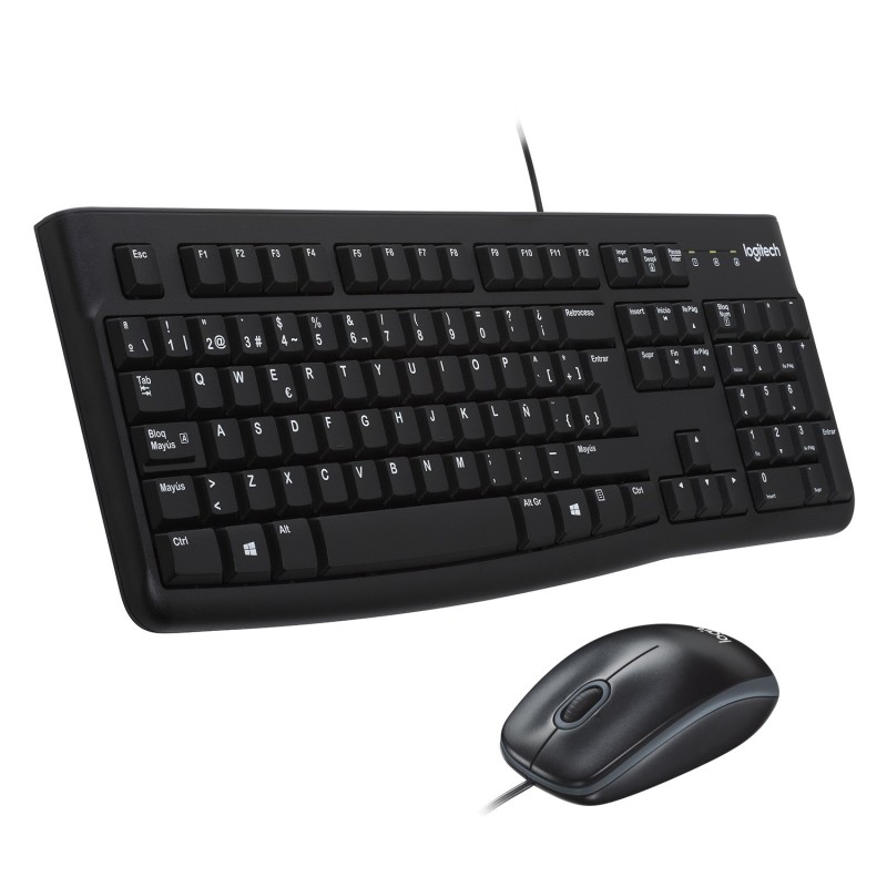 Logitech Desktop MK120 - Tastatur-und-Maus-Set