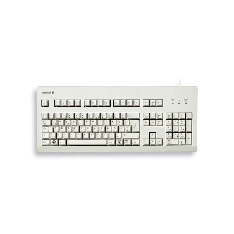 CHERRY G80-3000 tastiera USB AZERTY Francese Grigio