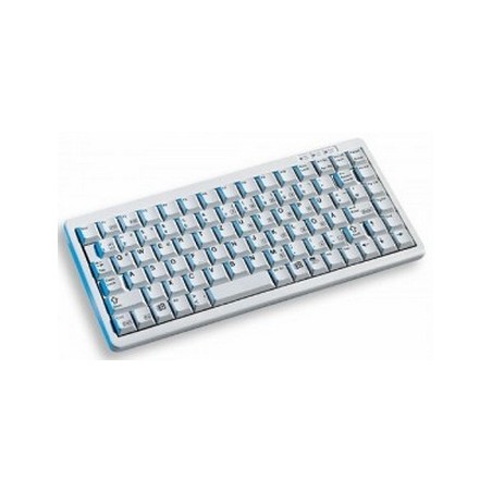 CHERRY Compact-Keyboard G84-4100 tastiera USB + PS 2 AZERTY Grigio