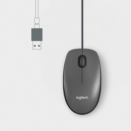 Logitech M100 - Maus -...