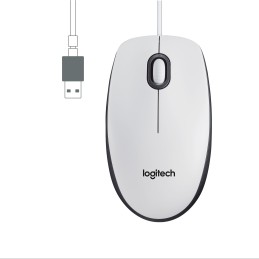 Logitech M100 mouse Ufficio Ambidestro USB tipo A Ottico 1000 DPI