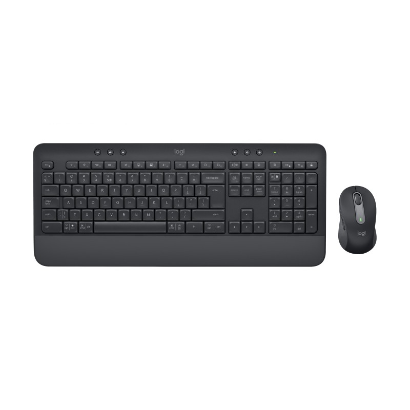 Logitech Signature MK650 Combo For Business tastiera Mouse incluso Bluetooth QWERTY US International Grafite