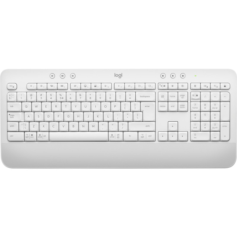Logitech Signature K650 tastiera Bluetooth QWERTZ Ceco Bianco