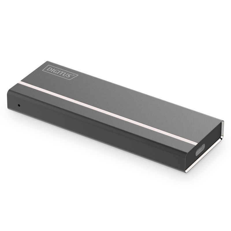 DIGITUS Mini-Gehause fur M.2 NVMe PCIe SSD , USB 3.1 Type-C