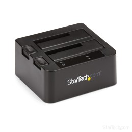 StarTech.com Box esterno USB 3.1 (10Gbps) a doppio alloggiamento da 2,5" 3,5" SATA SSD HDD