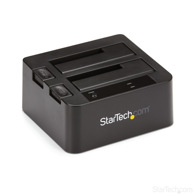 StarTech.com USB 3.1 (10 Gbit/s) Dual-bay Festplatten Dockingstation fur 2,5 (6,4cm)