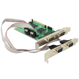 DeLOCK PCI Card 4x Serial scheda di interfaccia e adattatore