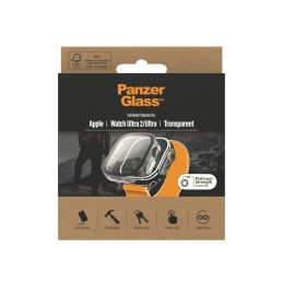 PanzerGlass Full Protection Apple Watch NEW 8 49mm Trasparente Vetro temperato, Polietilene tereftalato (PET)