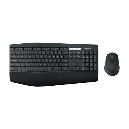 Logitech MK850 Performance Wireless Keyboard and Mouse Combo tastiera Mouse incluso RF senza fili + Bluetooth Ebraico Nero,