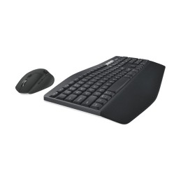 Logitech MK850 Performance Wireless Keyboard and Mouse Combo tastiera Mouse incluso RF senza fili + Bluetooth Ebraico Nero,