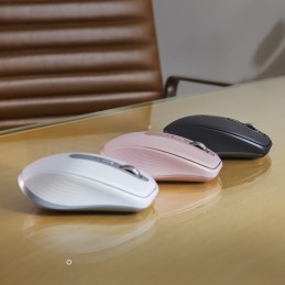 Logitech MX Anywhere 3S mouse Ufficio Mano destra RF senza fili + Bluetooth Laser 8000 DPI