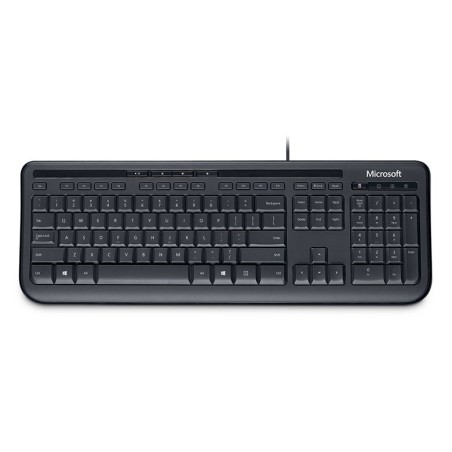 Microsoft Wired Keyboard 600 tastiera USB QWERTY Inglese US Nero
