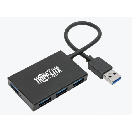 Tripp Lite U360-004-4A-AL hub di interfaccia USB 3.2 Gen 1 (3.1 Gen 1) Type-A 5000 Mbit s Nero