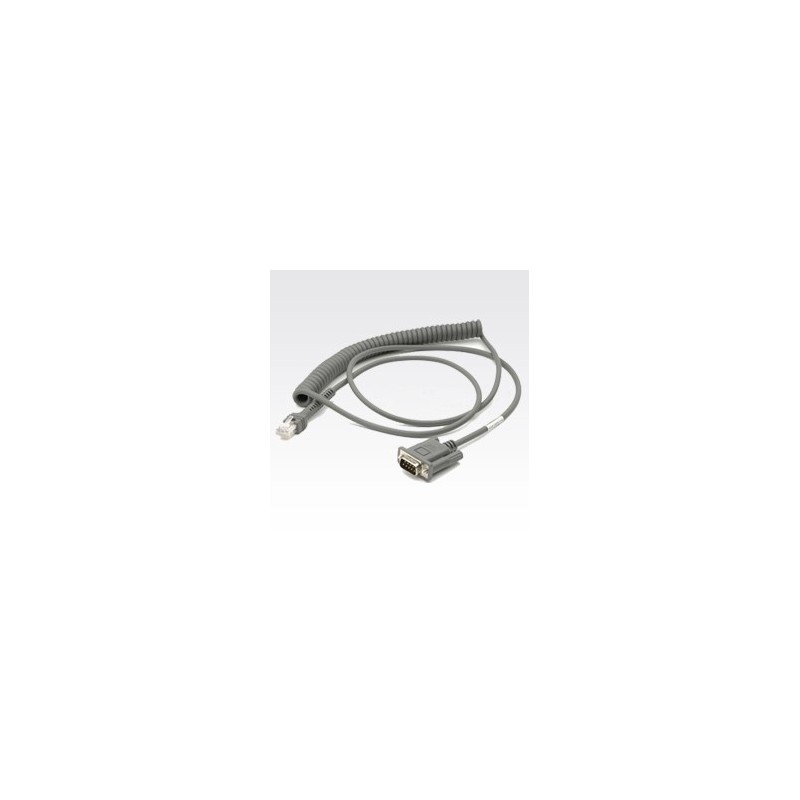 Zebra Kabel seriell - DB-9 (W) zu RJ-45 (10-polig)