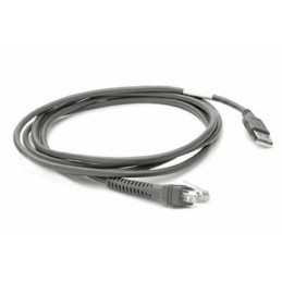 Zebra CBA-U21-S07ZBR cavo seriale Nero 2,1 m USB EAS