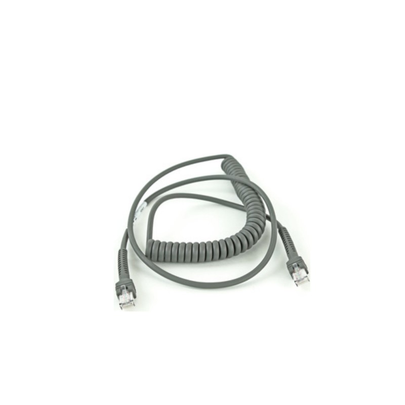 Zebra CABLE RS232 6IN COILED ROHS COMPLIANT Prolunga