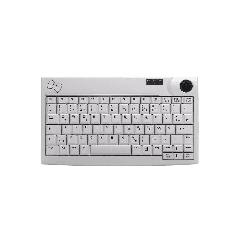 Active Key AK-440 tastiera USB QWERTZ Tedesco Bianco