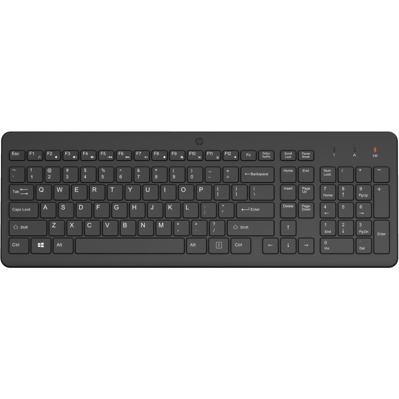 HP 220 - Tastatur - kabellos - 2.4 GHz - Deutsch