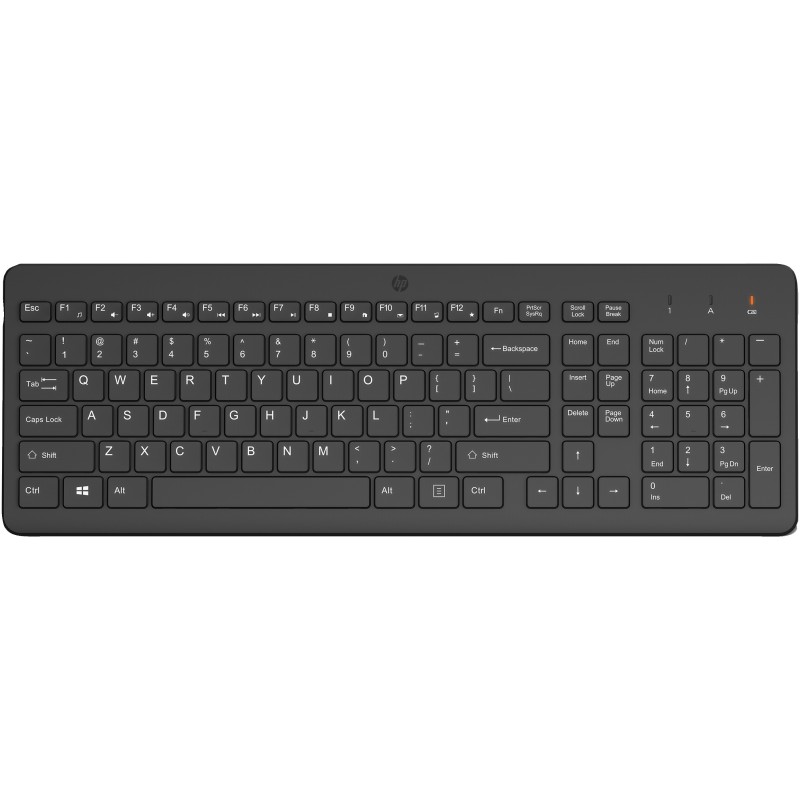 HP 225 - Tastatur - 2,5-Zonen-Layout - kabellos