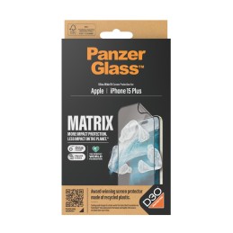 PanzerGlass UWF Matrix with D30 (Rec. PET) Pellicola proteggischermo trasparente Apple 1 pz