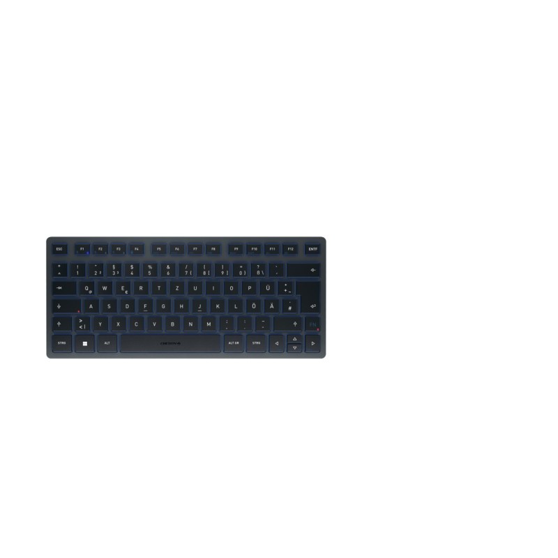 CHERRY KW 7100 MINI BT tastiera Bluetooth QWERTZ Tedesco Blu