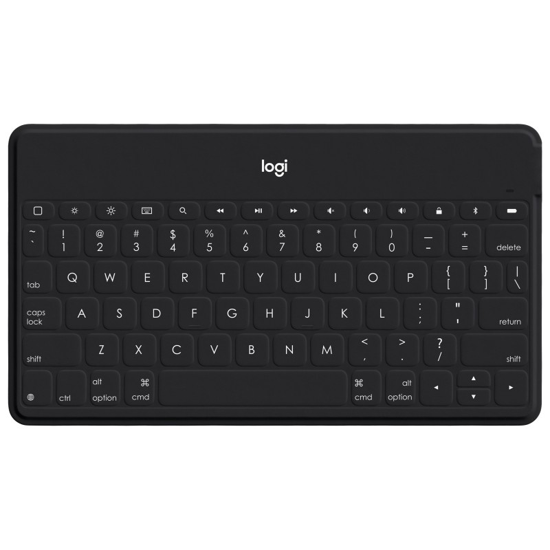 Logitech Keys-To-Go - Russisch - 1,7 cm - 1,2 mm - Apple - iPad - iPhone - Apple TV - Schwarz