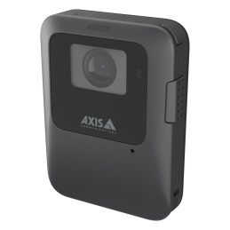 Axis W110 Telecamera per busto Cablato CMOS 1920 x 1080 Pixel Nero Batteria 0,1 lx Wi-Fi 802.11a, 802.11b, 802.11g, Wi-Fi 4