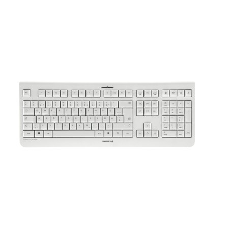 CHERRY KW 3000 tastiera RF Wireless QWERTZ Tedesco Bianco