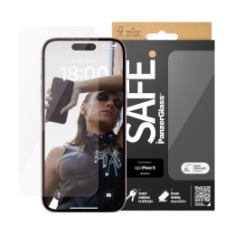 PanzerGlass SAFE. Screen Protector iPhone 2023 6.1 Ultra-Wide Fit Pellicola proteggischermo trasparente Apple 1 pz