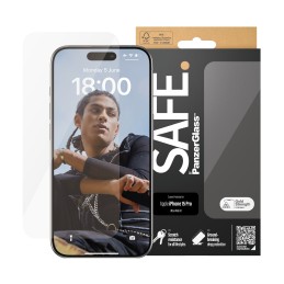 PanzerGlass SAFE. Screen Protector iPhone 2023 6.1" Pro Ultra-Wide Fit Pellicola proteggischermo trasparente Apple 1 pz